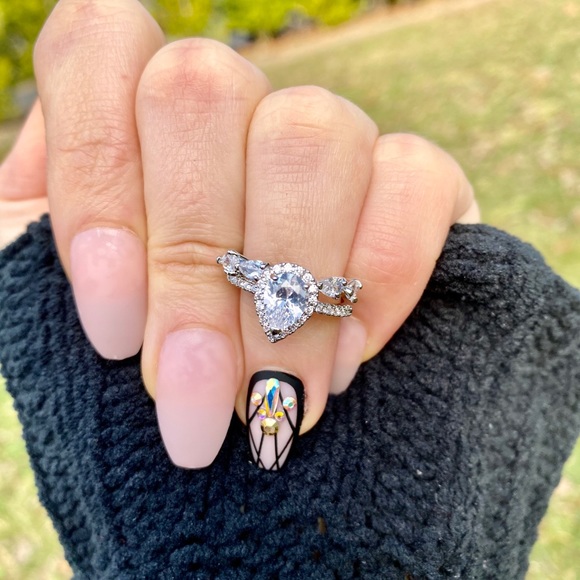 NEW 925 Sterling Silver Two pcs rings - Picture 10 of 10